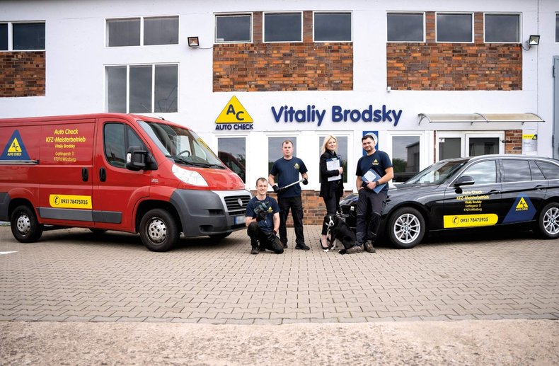  Auto Check Vitaliy Brodsky in Würzburg