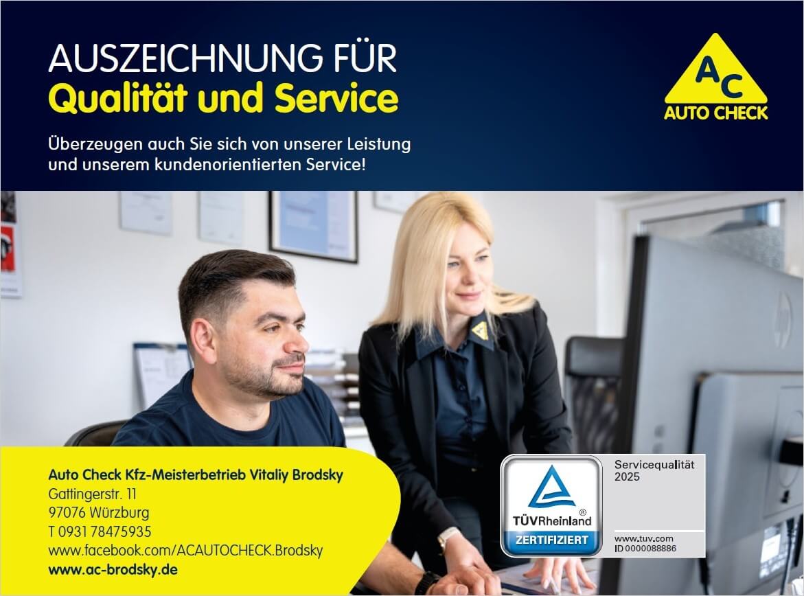 Auto Check Vitaliy Brodsky in Würzburg Bild von Auto Check Vitaliy Brodsky in Würzburg